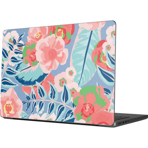 Pink Spring Flowers Apple MacBook Pro 14-inch Skin