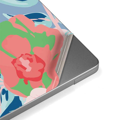 Pink Spring Flowers Apple MacBook Pro 14-inch Skin
