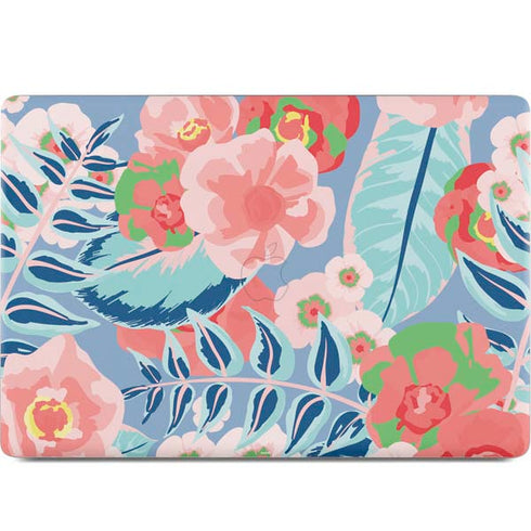 Pink Spring Flowers MacBook Skins
