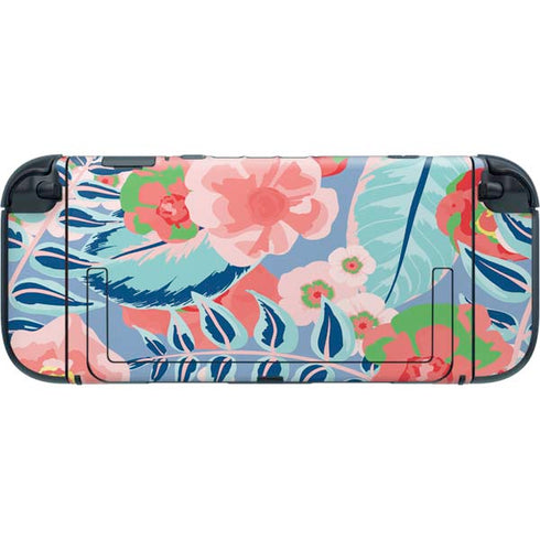 Pink Spring Flowers Nintendo Switch 2 (2025) with Joy-Con Skin