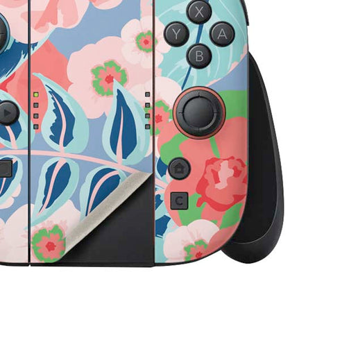 Pink Spring Flowers Nintendo Switch 2 (2025) Joy-Con Controller Skin