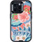 Pink Spring Flowers Otterbox Defender iPhone Skin