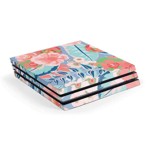 Pink Spring Flowers PlayStation PS4 Skins