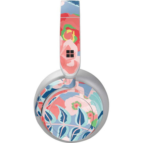 Pink Spring Flowers Surface Headphones Skin