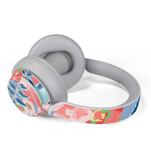 Pink Spring Flowers Surface Headphones Skin