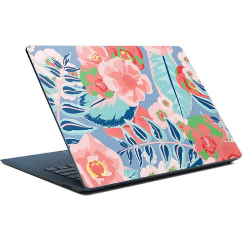 Pink Spring Flowers Surface Laptop Skin