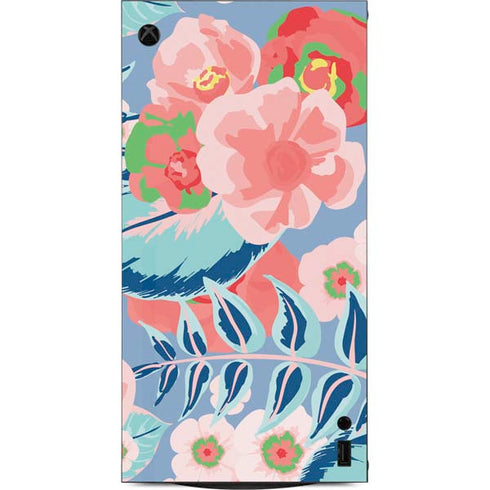 Pink Spring Flowers XBox Series X Digital Edition Console Skin