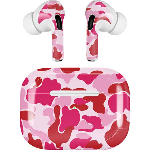 Pink Street Camo AirPods Pro 2nd Gen Skin