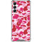 Pink Street Camo Gabb Phone 4 Clear Case