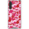 Pink Street Camo Galaxy A17 Clear Case