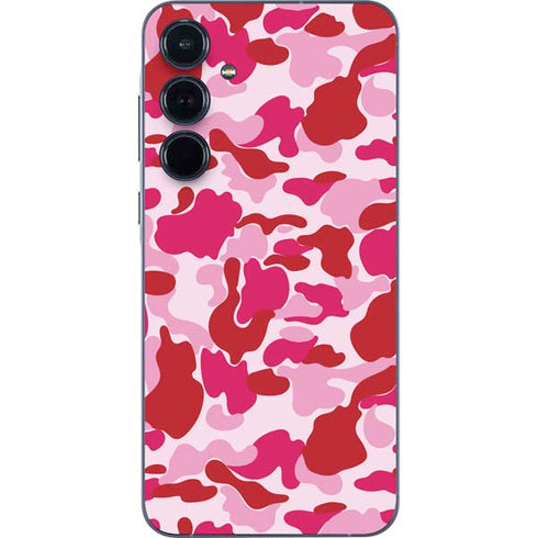 Pink Street Camo Galaxy A35 5G Skin