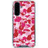 Pink Street Camo Galaxy A36 5G Clear Case