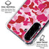 Pink Street Camo Galaxy A36 5G Clear Case