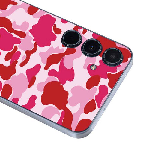 Pink Street Camo Galaxy A55 5G Skin