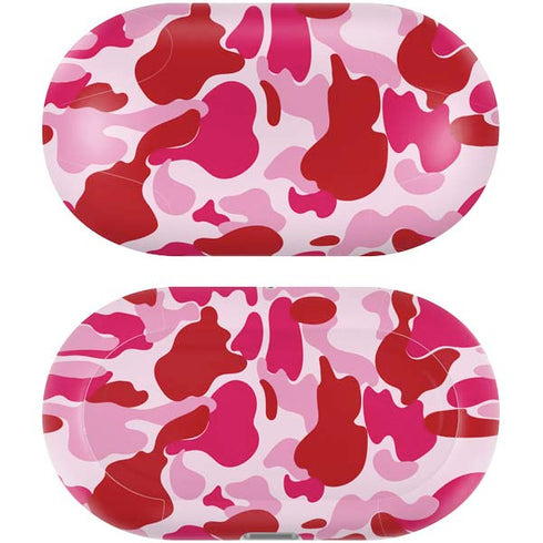 Pink Street Camo Galaxy Buds Plus Skin