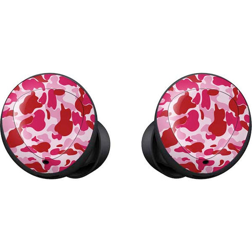 Pink Street Camo Galaxy Buds Skin