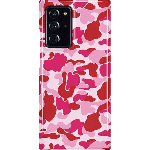 Pink Street Camo Galaxy Cases