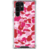 Pink Street Camo Galaxy S23 Ultra Clear Case