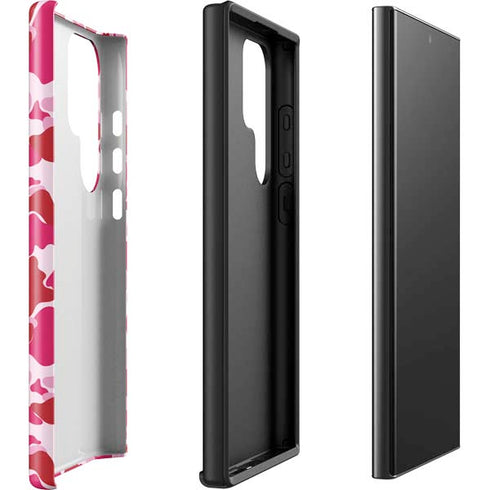 Pink Street Camo Galaxy S23 Ultra Pro Case