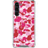 Pink Street Camo Galaxy S24 FE Clear Case