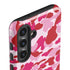 Pink Street Camo Galaxy S25 Impact Case