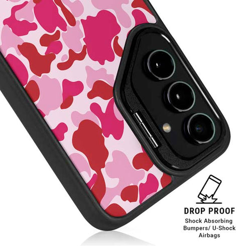 Pink Street Camo Galaxy S24 Kickstand Case