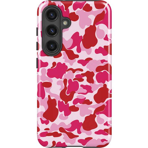 Pink Street Camo Galaxy S25 Plus Impact Case