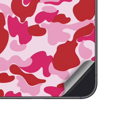 Pink Street Camo Galaxy S24 Plus Skin
