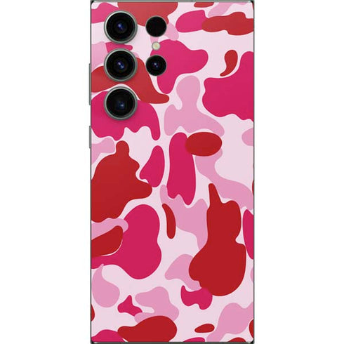 Pink Street Camo Galaxy S24 Ultra Skin