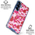 Pink Street Camo Galaxy S25 Clear Case