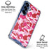 Pink Street Camo Galaxy S25 Plus Clear Case