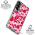 Pink Street Camo Galaxy S26 Plus Clear Case