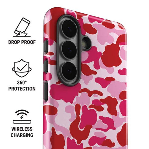 Pink Street Camo Galaxy S26 Plus Impact Case