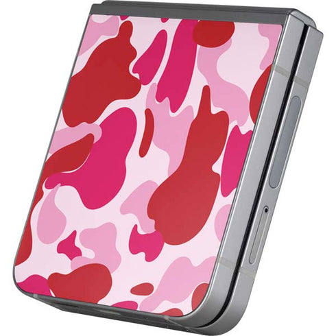 Pink Street Camo Galaxy Z Flip6 Skin