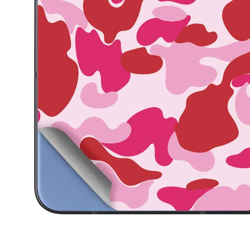 Pink Street Camo Galaxy Z Fold5 5G Skin