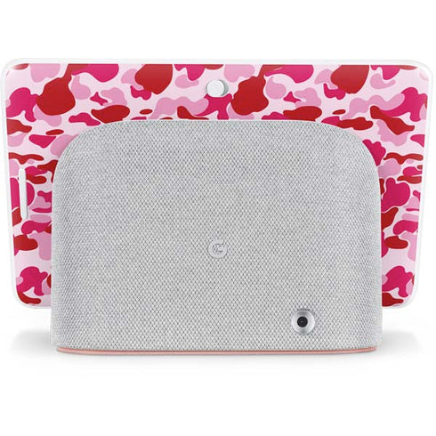Pink Street Camo Google Home Hub Skin