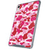 Pink Street Camo iPad 11th Gen (2025) Clear Case