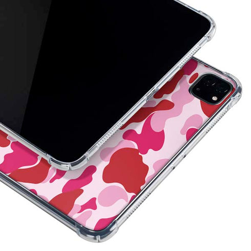 Pink Street Camo iPad Pro 11in (2024) Clear Case