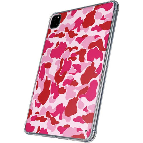 Pink Street Camo iPad Pro 11in (2024) Clear Case