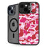 Pink Street Camo iPhone 15 Plus Kickstand Case