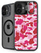 Pink Street Camo iPhone 16 Kickstand Case