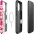 Pink Street Camo iPhone 16 Magsafe Impact Case