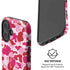 Pink Street Camo iPhone 16 Magsafe Impact Case