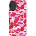 Pink Street Camo iPhone 16 Plus Impact Case