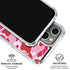 Pink Street Camo iPhone 16 Pro Clear Case