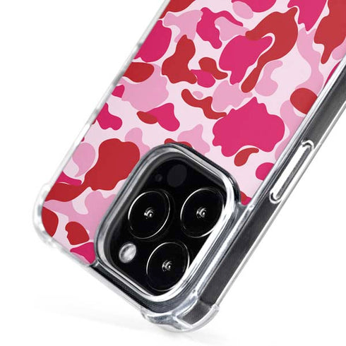 Pink Street Camo iPhone 16 Pro MagSafe Case