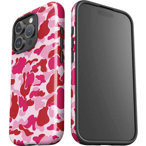 Pink Street Camo iPhone 16 Pro Max Impact Case