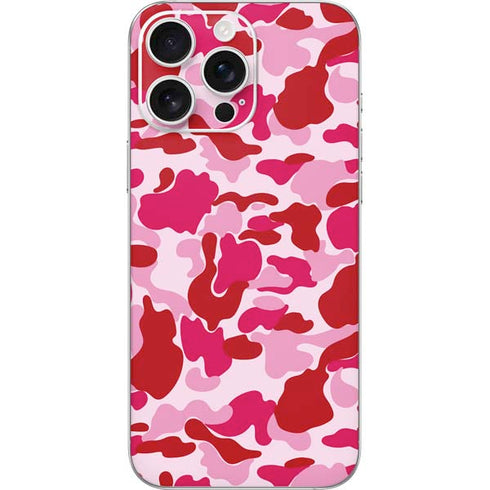 Pink Street Camo iPhone 16 Pro Max Skin