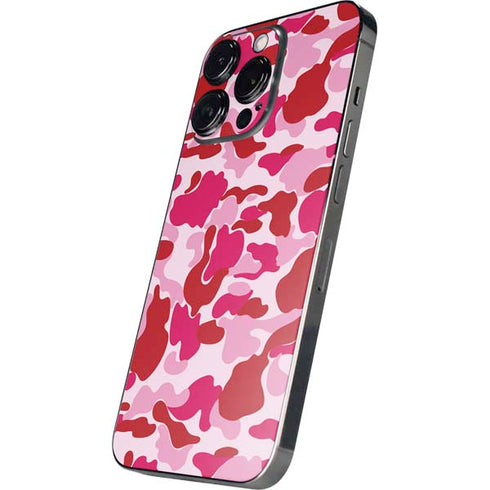 Pink Street Camo iPhone 16 Pro Skin