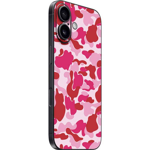 Pink Street Camo iPhone 16 Skin